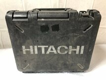 k156*80 【傷汚れ有】 HITACHI 日立工機 18V コードレスインパクトドライバ WH18DDL2_画像1