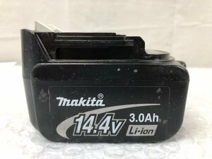 c156*80 【現状品】 通電充電確認済 makita(マキタ）14.4V バッテリー BL1430 3.0Ah 工具