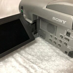 k160*80 【ジャンク】 SONY ソニー デジタルビデオカメラ video8 収納ケース付きの画像4