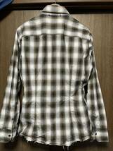 日本製 メンズビギ 長袖シャツ 03 MENS BIGI ドレス ウエスタン チェック_画像4
