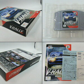 中古品★ 箱あり☆取説あり  NINTENDO64 V-RALLY EDITION99 の画像3