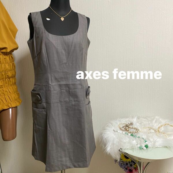 axes femme ワンピース ノースリーブワンピース ワンピース