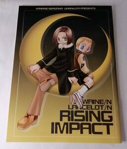 Ea1 01541 同人 RISING IMPACT ライジングインパクト ガウェイン・七海/ランスロット・ノーマン B5 ノート サークル：我楽多