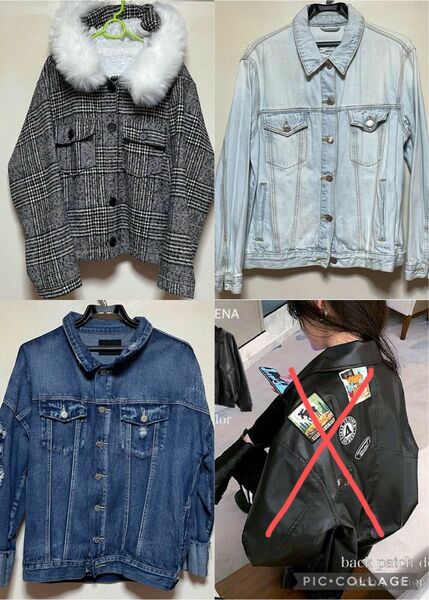 GRL SHOPLIST 韓国　Forever21 デニムジャケット Gジャン　まとめ売り