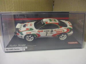 京商 ミニッツ オートスケール TOYOTA CELICA TURBO 4WD WRC 1993 No.7 カンクネン MZP446JK 1/27.52 トヨタ セリカ ターボ