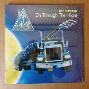 DEF LEPPARD「ON THROUGH THE NIGHT」米ORIG [初回摩天楼MERCURY] シュリンク美品