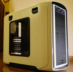 Corsair Special Edition White Graphite Series 600T ミドルタワーPCケース 傑作ケース Coolermaster Musketeer付