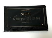 【Y-19】　SHIPS×Shogo Sekine　◆ダイバー風素材　ふかふかビッグポーチ　SPRiNG　７月号特別付録 　未使用保管品 _画像9