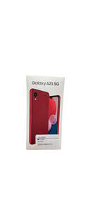 Galaxy A23 5G 5.8インチ メモリー4GB ストレージ64GB レッド au SIMフリー レッド 送料無料!
