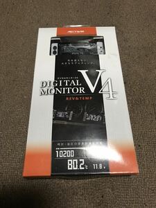 ACTIVE デジタルモニターV4 レブテンプ　未使用　温度計　回転計　アクティブ