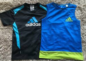 adidas アディダス　　半袖Tシャツ　　ノースリーブ　2点セット　サイズ140