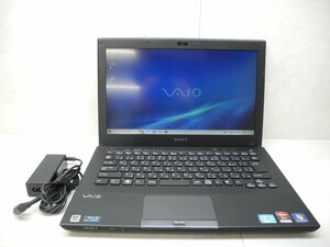 ☆1円スタート☆第2世代☆VAIO VPCSA4AJ☆高解像度☆Radeon HD 6630☆Core i7 2.80GHz/4GB/SSD256GB/BD/無線/WiMAX/カメラ/Office/Win10☆