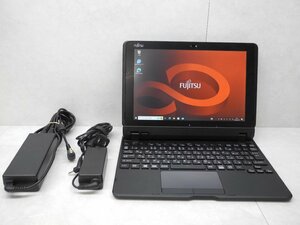 ☆1円☆防水 防塵.富士通.高解像度.ARROWS Tab Q508/SB☆Atom x7-Z8750 1.60GHz/4GB/SSD128GB/無線/Bluetooth/WAN/カメラ/Office/Win10☆