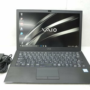 ☆1円☆第6世代☆VAIO☆VJS131C11N☆高解像度1920x1080☆Core i5 2.30GHz/8GB/SSD128GB/無線/Bluetooth/カメラ/Office/Win10 DtoD領域☆の画像1