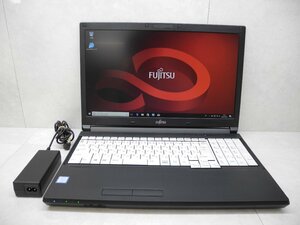 ☆1円スタート☆第7世代☆富士通☆LIFEBOOK☆A577/S☆Core i5 2.60GHz/4GB/SSD256GB/Sマルチ/無線/Bluetooth/Office/Win10 DtoD領域☆