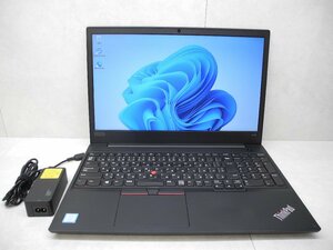 ☆1円スタート☆第8世代☆Thinkpad☆E590 20NC-S0S800☆Core i5 1.60GHz/8GB/500GB/無線/Bluetooth/カメラ/Office/Windows 11 Pro☆