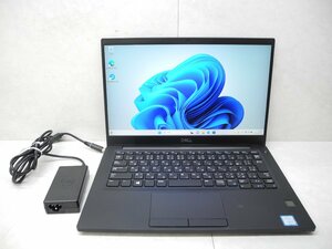 ☆1円☆第7世代☆DELL☆LATITUDE7390☆高解像度1920x1080☆Core i5 2.60GHz/8GB/SSD256GB/無線/Bluetooth/カメラ/タッチ/Office/Win11☆