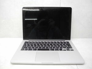 ☆1円☆高解像度☆1920x1080☆Apple☆MacBook Pro A1502☆Core i5 4258U 2.40GHz/8GB/SSD256GB/無線/カメラ/Big Sur 11.7.10/ジャンク品☆