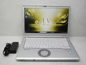 ☆1円スタート☆第8世代☆CF-LV7RDCVS 累積12620 高解像度☆Core i5 1.70GHz/8GB/SSD256GB/無線/Bluetooth/カメラ/Office/Win11 DtoD領域☆