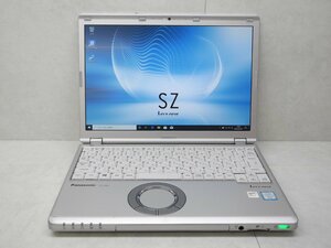 ☆1円スタート☆第6世代☆CF-SZ5PDFVS☆累積8130.高解像度1920×1200☆Core i5 2.40GHz/4GB/SSD128GB/無線/カメラ/Office/Win10 DtoD領域☆