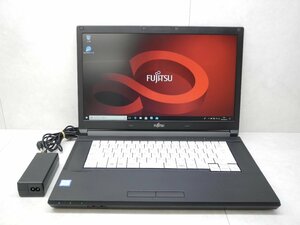 ☆1円スタート☆第7世代☆富士通☆LIFEBOOK☆A577/R☆Core i5 2.50GHz/2GB/SSD256GB/DVD/Office/Windows 10 Pro DtoD領域☆