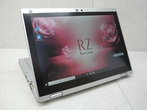 ☆1円☆良好品☆CF-RZ6RFRVS☆高解像度.累積220☆Core i5-7Y57 1.20GHz/8GB/SSD256GB/無線/Bluetooth/WAN/カメラ/タッチ/Office/DtoD領域☆