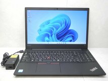 ☆1円スタート☆第8世代☆Thinkpad☆E590 20NC-S0S800☆Core i5 1.60GHz/8GB/500GB/無線/Bluetooth/カメラ/Office/Windows 11 Pro☆_画像1