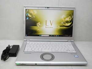 ☆1円スタート☆第8世代☆CF-LV7RDCVS☆累積8680 高解像度☆Core i5 1.70GHz/8GB/SSD256GB/無線/Bluetooth/カメラ/Office/Win11 DtoD領域☆