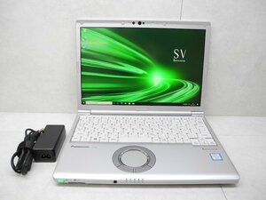 ☆1円☆第8世代☆CF-SV8RDCVS☆高解像度1920×1200☆累積6870☆Core i5 1.60GHz/8GB/SSD256GB/無線/Bluetooth/カメラ/Office/DtoD領域☆