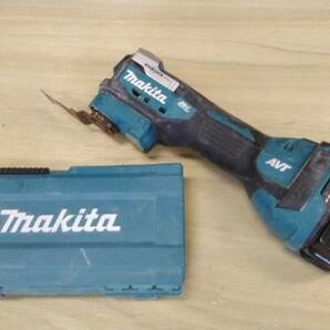 makita マキタ 充電式マルチツール TM52D 本体  バッテリー BL1860B 付属品用ケース付き 刃 チップ 18ｖの画像1