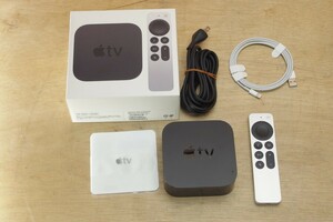 Apple TV 4K HDR 第2世代 32GB MXGY2J/A 2021年 Netflix Hulu AbemaTV Youtube などに 送料無料　