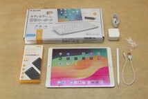 iPad Air 第3世代 64GB ペンシル Bluetoothキーボード ケーブル内蔵モバイルバッテリー20000mAh エレコムiOS専用キーボード付き 送料無料_画像1