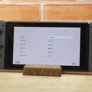 Nintendo Switch ニンテンドースイッチ HAC-001 ジョイコングレー ワイヤレスコントローラー付き 送料無料の画像3