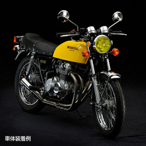 MARCHAL ＼メーカー直営即納！／ CB400F マーシャルライト888 160パイ クリアーレンズ ブラックケース ホンダ 800-8203_画像5