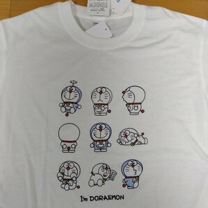 M I'm Doraemon ドラえもん 新品 長袖Tシャツ ロンT カットソー メンズ 紳士 白色 藤子プロ ドラエモン キャラクターサンリオ タケコプター