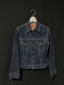 濃紺◆LEVIS リーバイス 71557 3rd復刻 ビッグE　デニムジャケット ジージャン サイズ36　日本製　94年製