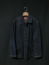 ◆CHAPS DENIM デニムジャケット カバーオール L　ダークインディゴ_画像1