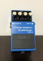 美品 BOSS CS-3 Compression Sustainer _画像1