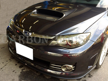 ★SUBARU インプレッサ WRX STI GRB GRF GVB GVF カーボン ボンネット エアダクト 2007/10‐2014/04《交換タイプ》☆_画像2