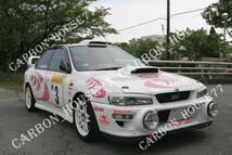 ★SUBARU インプレッサ GC GF WRC型 カーボン エアロ ミラー ドア ミラー 1994-2000《左右ワンセット》☆._画像4