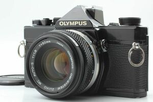 オリンパス OLYMPUS OM-1 ブラック & OM-SYSTEM 50mm F/1.8 ZUIKO MC 標準レンズ セット s3560