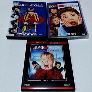 【送料無料】ホーム・アローン　４作品セット（1,2Blu-ray、3,4DVD）マコーレー・カルキン　ホームアローン　HOME ALONe