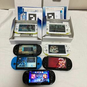 PS Vita 7台セットPCH-2000 6台 PCH-1100 1台 起動確認済