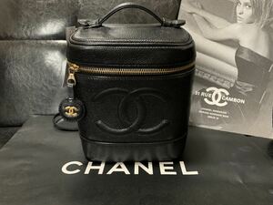 美品　正規品　CHANEL バニティ　バック　ギャランティ有　黒　ブラック