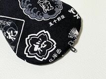 ユーティリティ ゴルフ ヘッドカバー ハンドメイド 帆布 お酒柄 ゴルフアクセサリー オシャレ カラー 黒_画像6