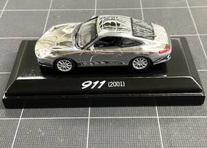 ●1/43 ポルシェ 911 2001 Porsche ミニチャンプス 木製台座 スパーク 京商