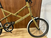 アサヒ製 KOMFITZ／コンフィッツ 　軽量アルミ 20型 シマノ7速 430mm minivelo_画像4