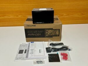 ECLIPSE ／イクリプス AVN-LS01 メモリーナビゲーション内蔵DVD/Bluetooth/ 地上デジタルTV7型 WVGA AVシステム 2020年製　動作確認済み