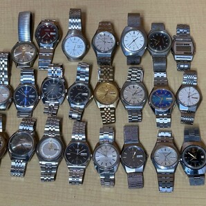 SEIKO,Seiko Automatic,Seiko king quartz Seiko. SS ,SeikoElectronic, CITIZEN ,Citizenautomatic Ricoh、Ligiin 腕時計 23個まとめの画像8