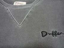 The DUFFER of ST.GEORGE ダファーオブセントジョージ PIGMENT DYE CREW SWEAT ピグメント加工 クルースウェット_画像2